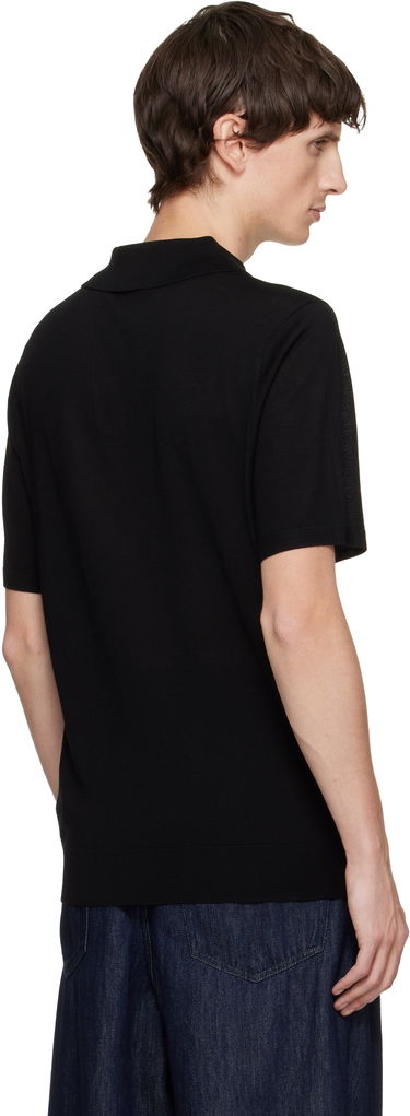 Polo tričko Paul Smith Paul Smith Merino Wool Short Sleeve Polo Čierna | M1R-529Z-T02093-79, 2