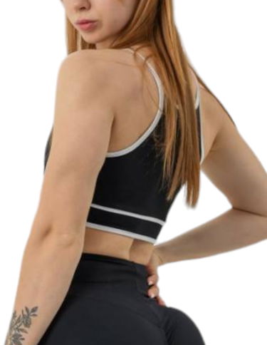 Podprsenka NEBBIA Nebbia My Rules Medium Support Sports Bra Čierna | 62089200, 1