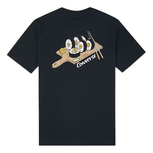 Tričko Converse Graphic Short Sleeve T-Shirt Čierna | 10022855-A01, 0