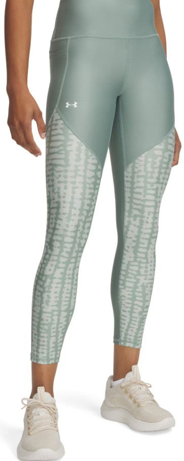Legíny Under Armour Under Armour Tech Print Panel Ankle Leggings Zelené | 1386407-348, 0