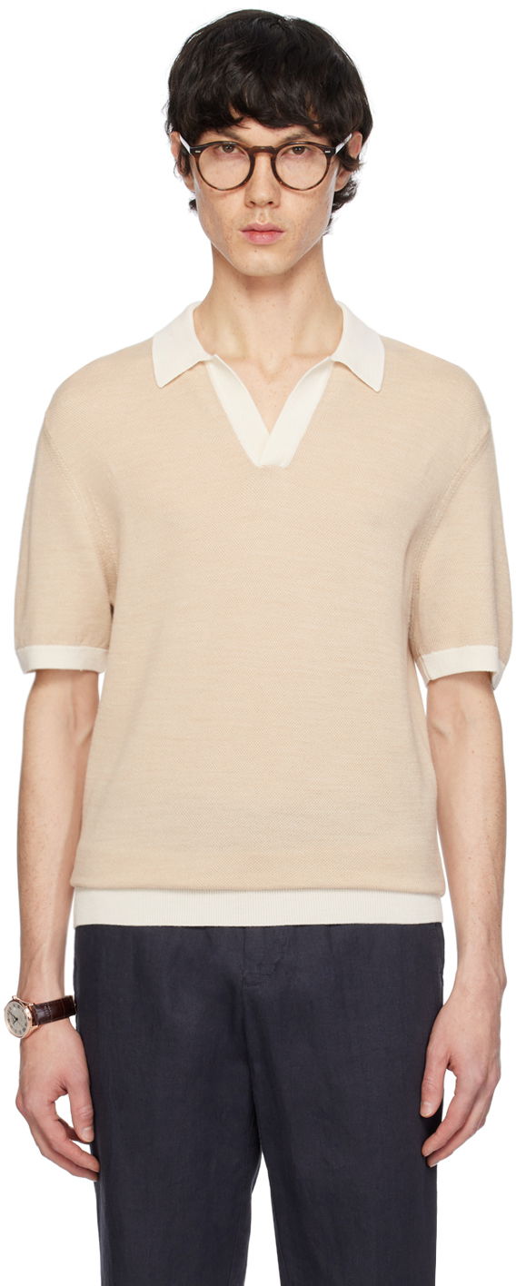 Polo tričko Orlebar Brown Horton Polo Béžová | 278713, 0