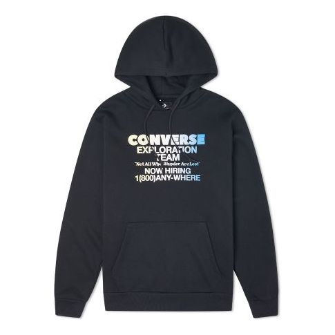 Mikina Converse Exploration Team Pullover Hoodie Čierna | 10021271-A01