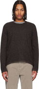 Striped Rigid Popover Sweater