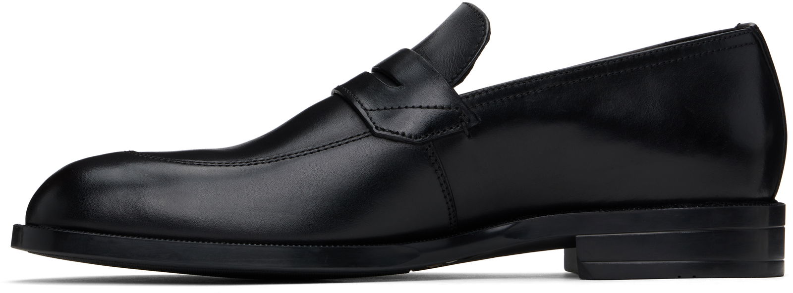 BOSS Leather Penny Loafers
