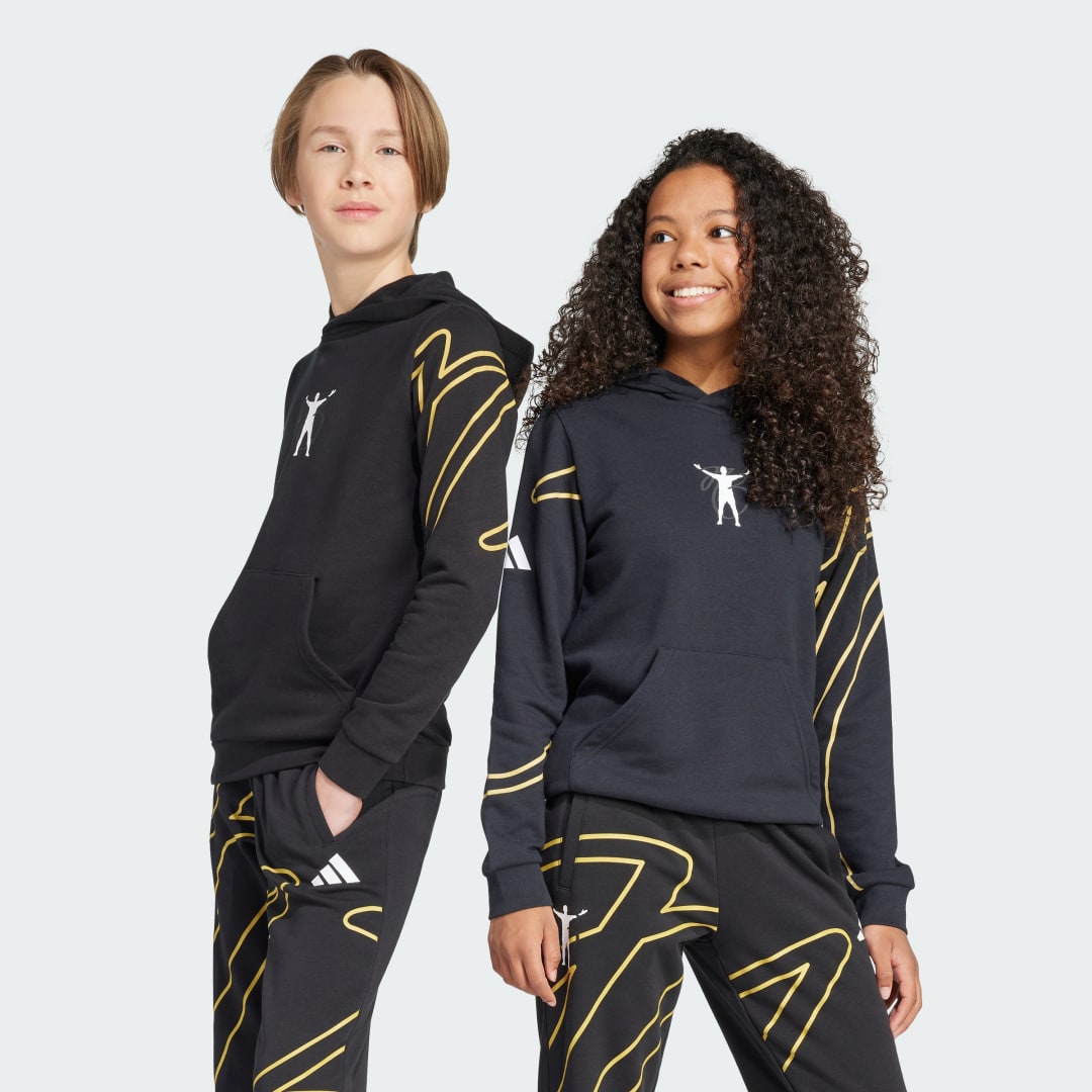 Mikina adidas Performance Jude Bellingham Culturewear Hoodie Čierna | JX1950, 0