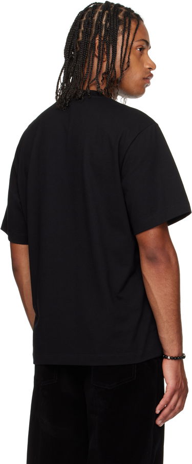 Tričko FERRAGAMO Ferragamo Pocket T-Shirt Čierna | 786361, 2