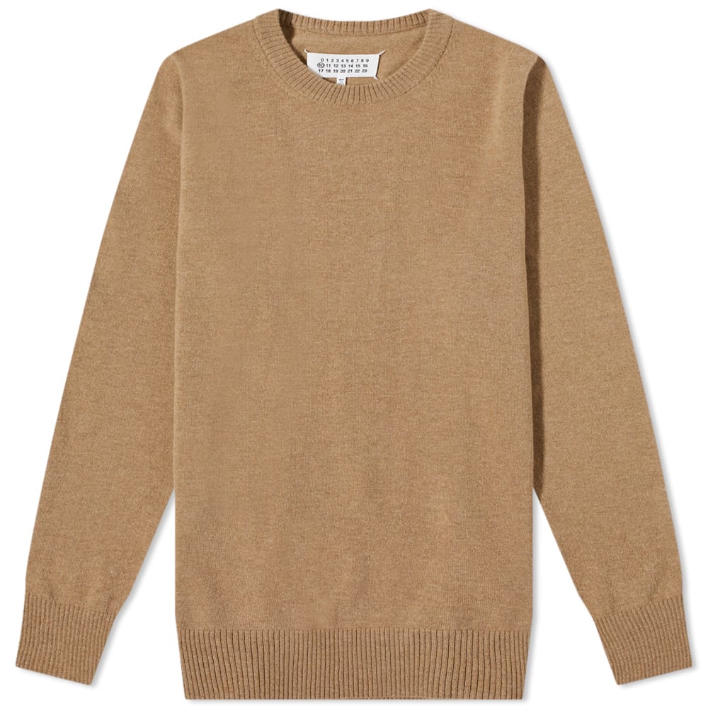 Sveter Maison Margiela Classic Crew Knit Hnedá | S50HA1069-S17993-124M, 0
