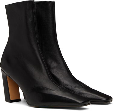Tenisky a topánky Khaite Khaite Nevada Stretch High Heel Boots Čierna | F1067-836, 3