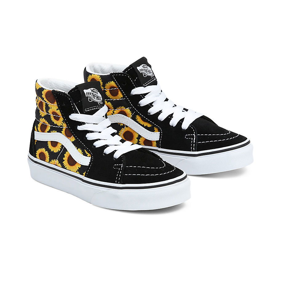 Tenisky a topánky Vans VANS Chaussures Sk8-hi Junior (4-8 Ans) (sunflower Black/yellow) Enfant Noir, Taille 32 undefined | VN0A5ELXY23, 0