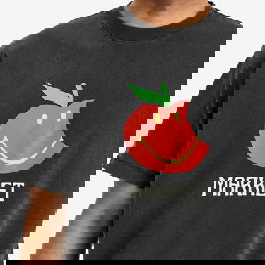 Tričko MARKET Smiley Honeycrisp Graphic Tee, Size Large Čierna | 399002180-BLK, 5