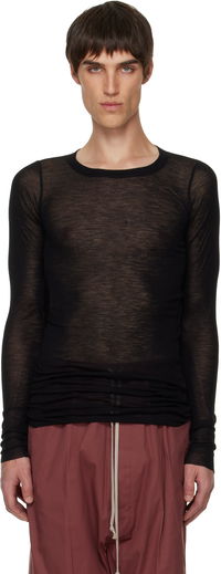 Rick Owens Concordians Rib LS Sheer T-shirt