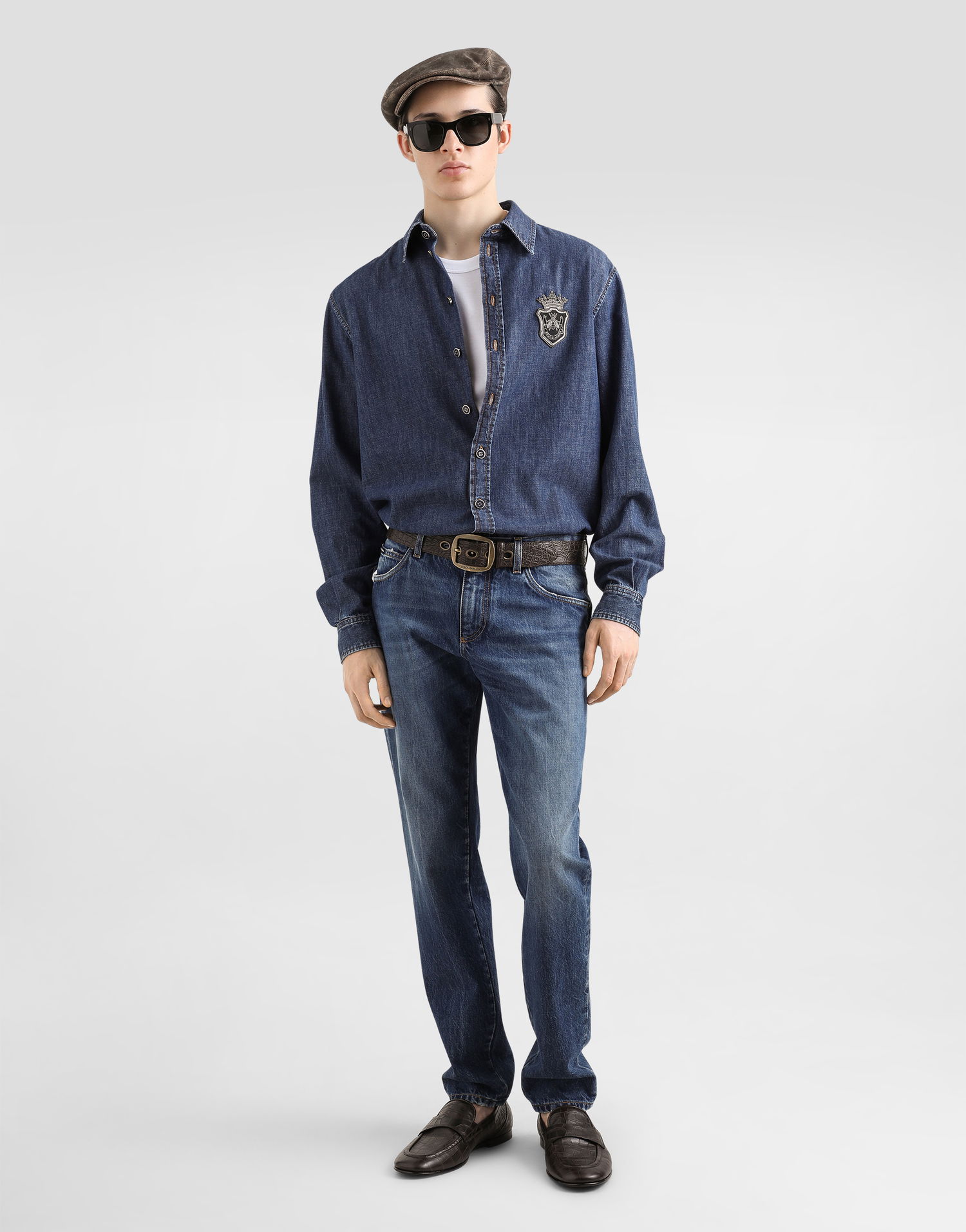 Džínsy Dolce & Gabbana Regular Fit Cotton Jeans With Tag Modrá | GYJCCZG8MU2S9001, 1