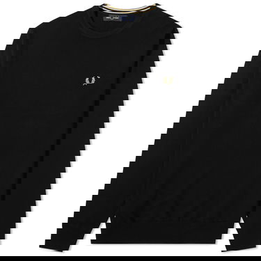 Sveter Fred Perry Classic Crewneck Čierna | K9601-198, 0