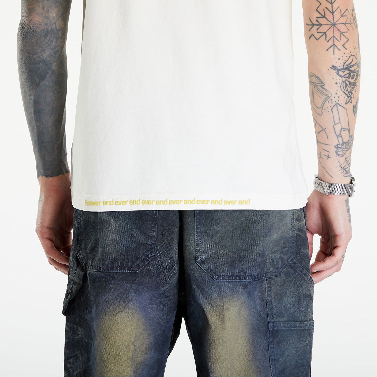 Tričko Diesel T-Rust T-Shirt Off White Biela | A13280_0DQAU Off White, 1