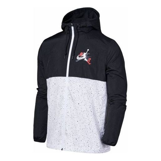 Vetrovka Jordan Air Jordan Classics Windwear Colorblock Hooded Jacket Rôznofarebný | CT9369-010