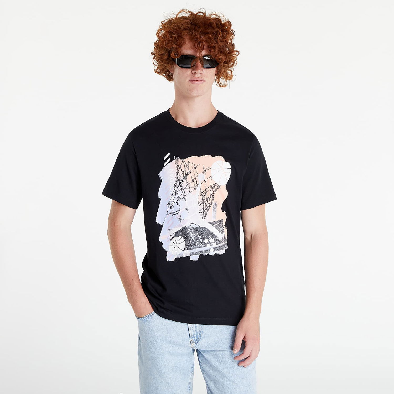 Tričko Jordan Brand Graphic Short Sleeve Crew Čierna | DM1422-010, 0