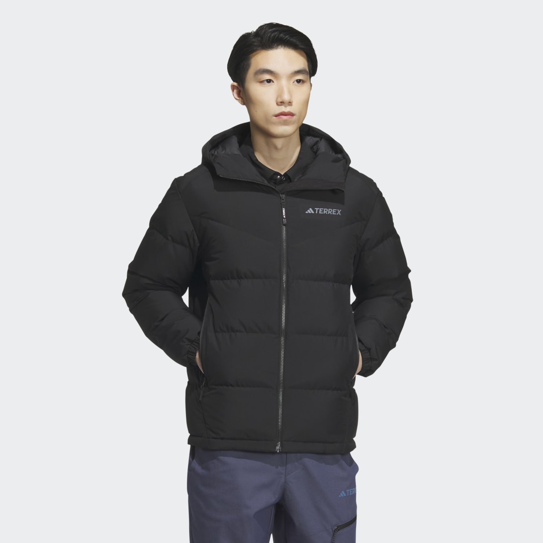 Bunda adidas Performance TERREX Goose Down Čierna | IU2683, 0