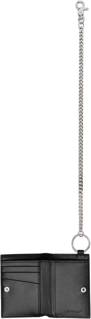 Peňaženka Off-White Heritage Chain Wallet Čierna | OMNC09AF25LEA0011001, 2