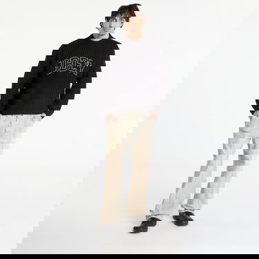 Sveter OBEY Collegiate Ribbed Knit Sweater Čierna | 151000110-BKM, 3