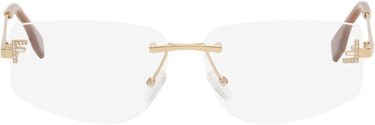 Slnečné okuliare FENDI Fendi First Crystal Glasses Metalická | FE5116US@58030 192337204203, 0