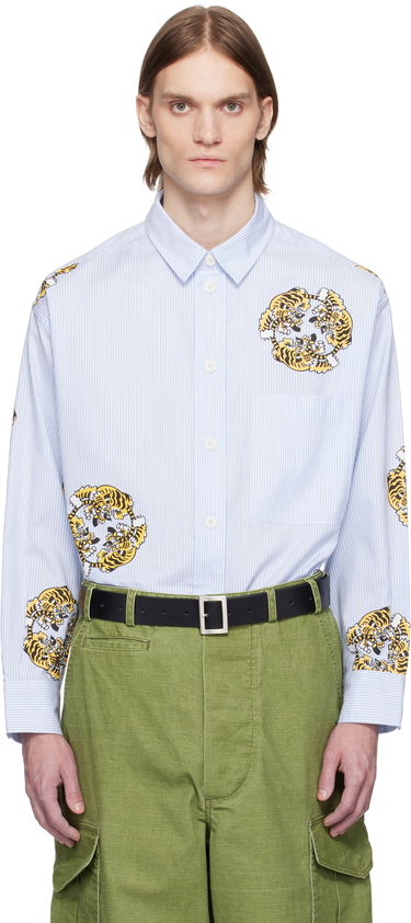 Košeľa KENZO Kenzo Paris VERDY Edition Oversized Shirt Modrá | FF55CH5039A5, 0