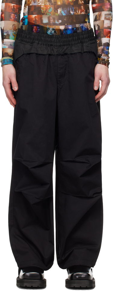 Cargo nohavice Diesel Diesel P-Gustaf Trousers Čierna | A16074-0IQAV-9XXA, 0