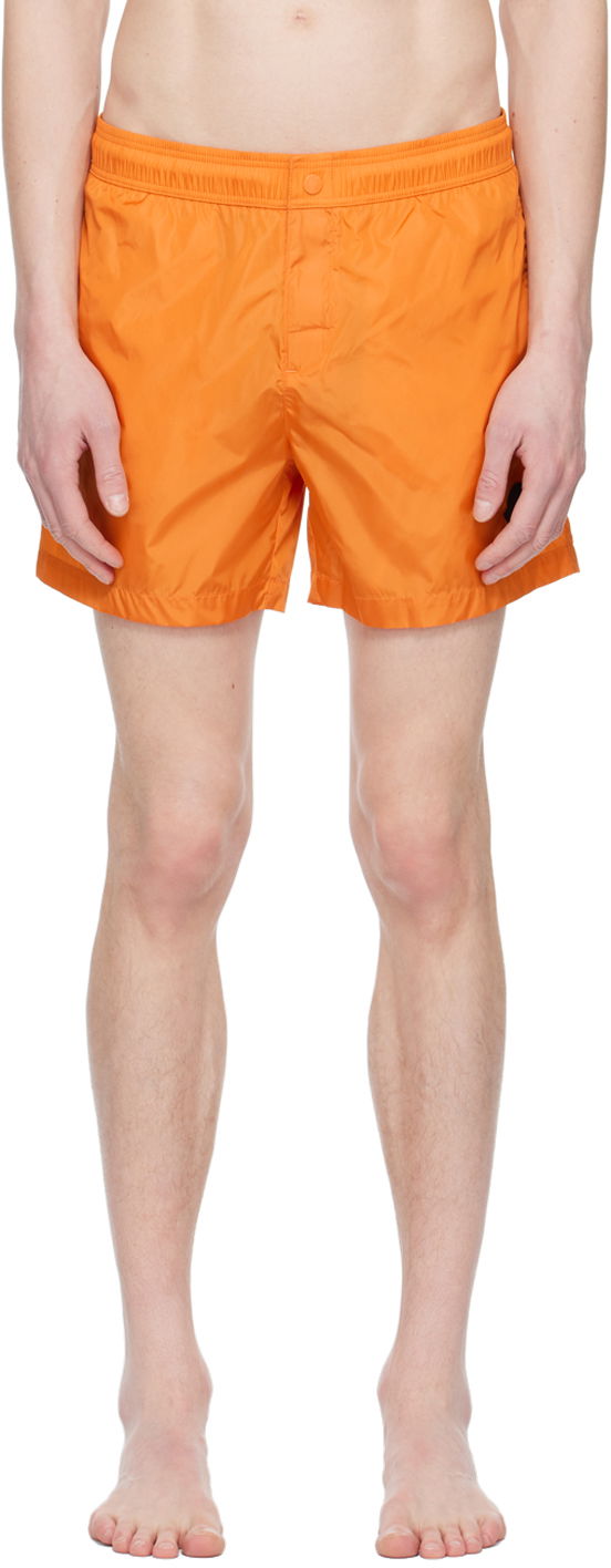 Plavky Moncler Drawstring Swim Oranžová | I10912C0001453326, 0