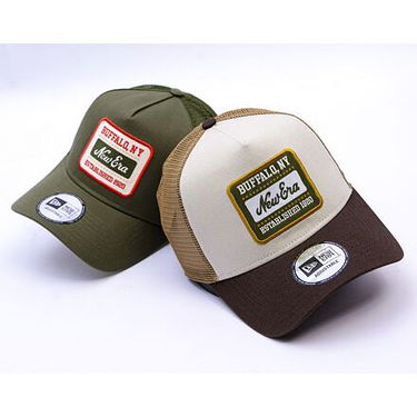 Šiltovka New Era New Era Patch Canvas 9FORTY Trucker Cap One Size (56-59 cm) Hnedá | 60603674, 3