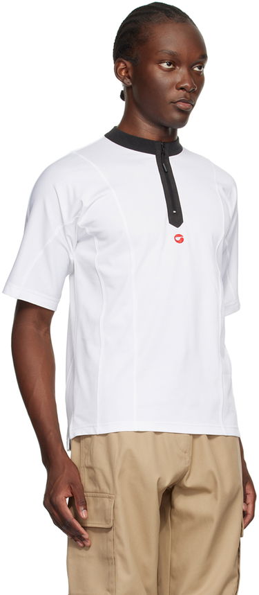 Tričko Coperni Coperni Zip T-Shirt Biela | COPJS93F5013MEN, 1