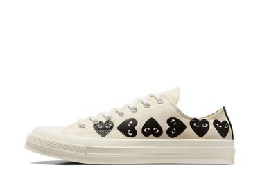 Tenisky a topánky Converse Comme des Garçons PLAY x Chuck 70 Low Biela | A08150C, 2