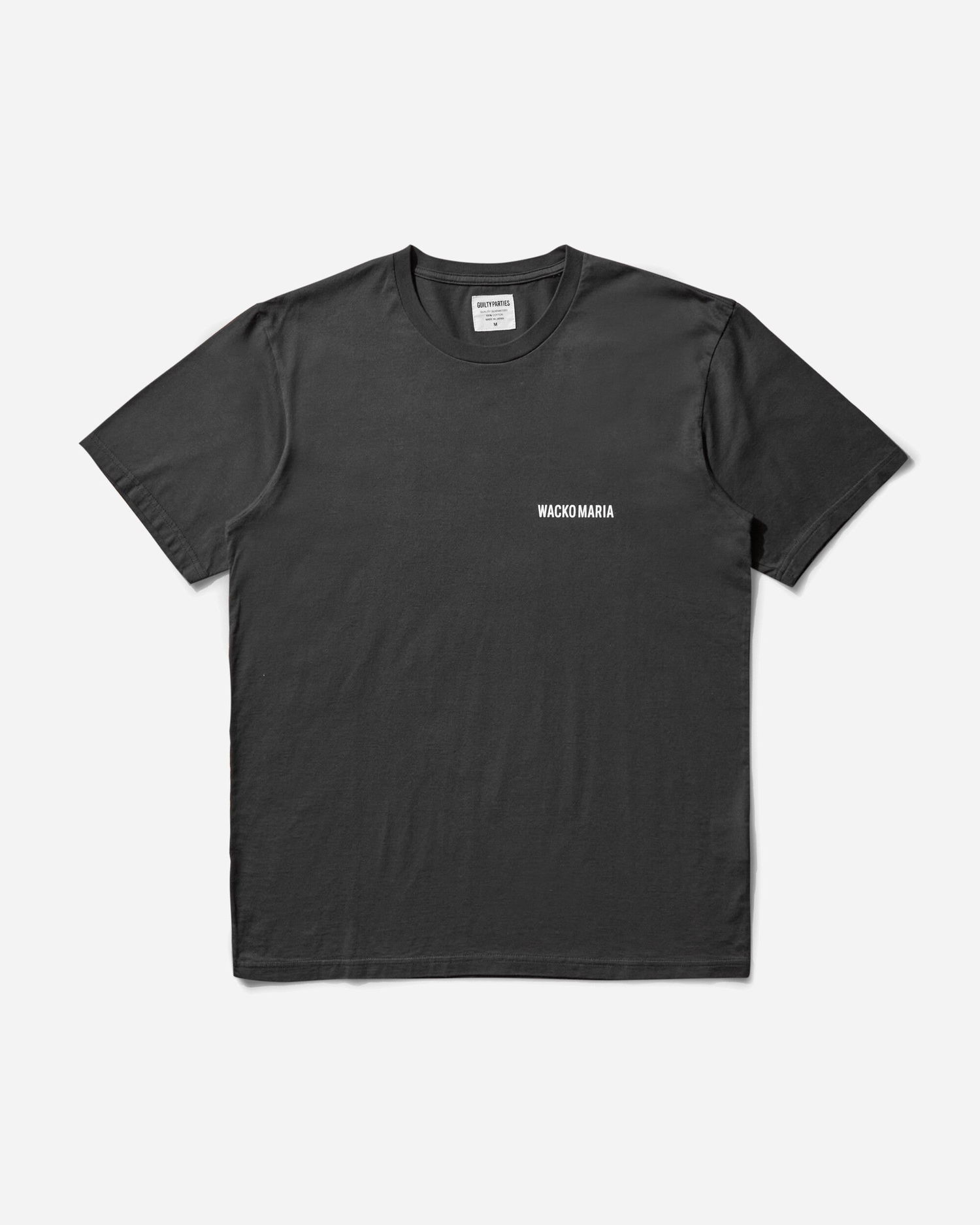 Tričko WACKO MARIA Standard T-Shirt Type-2 Čierna | 25SSE-WMT-ST02 BLACK, 1