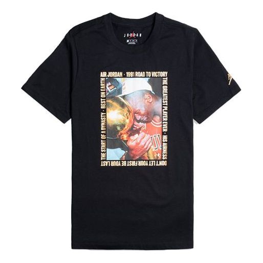 Tričko Jordan Air Jordan Remastered Photo T-Shirt Čierna | AT8936-010, 0