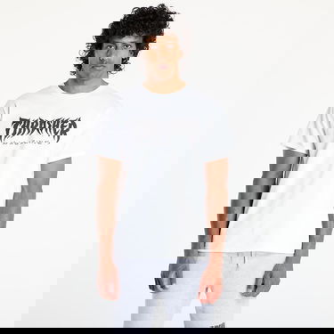 Tričko Thrasher Thrasher Metal T-Shirt Biela | 145692, 0
