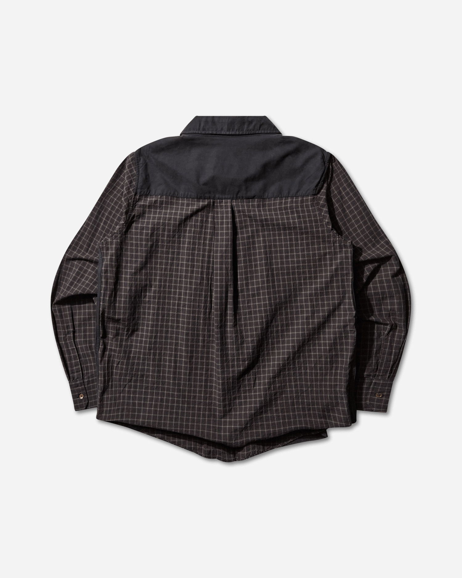 Košeľa OUR LEGACY Double Borrowed Shirt Faux Lumberjack Check Čierna | M4252DB 001, 0