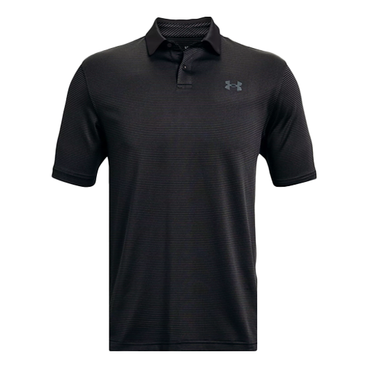 Polo tričko Under Armour Performance Striped Polo Čierna | 1361823-001