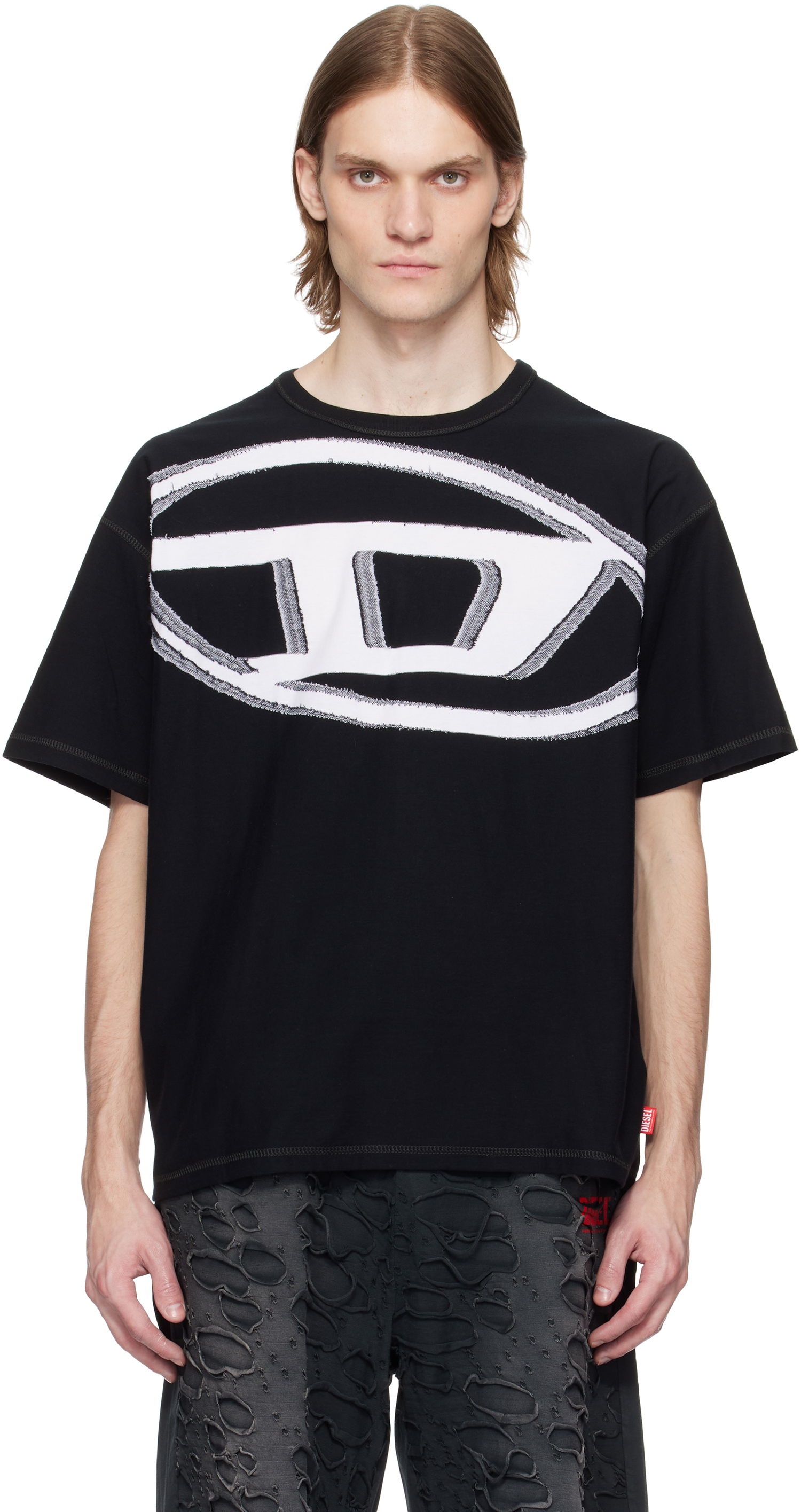 Tričko Diesel T-Doxt Graphic T-Shirt Čierna | A16185-0GIAS-9XX, 0