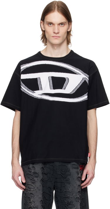 Tričko Diesel T-Doxt Graphic T-Shirt Čierna | A16185-0GIAS-9XX, 0