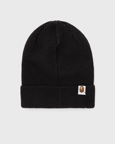 Kulicha BAPE One Point Knit Cap Čierna | 001HTK801304M BLK, 2