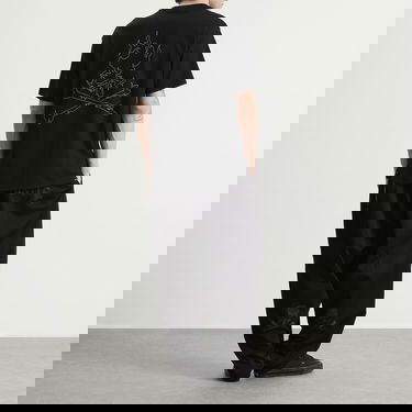 Tričko Mastermind WORLD MASTERMIND WORLD Embroidered Logo Short Sleeve T-Shirt Čierna | MW25S15-TS069-011, 4