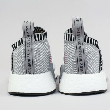 Tenisky a topánky adidas Originals NMD_CS2 Primeknit ''Dark Grey Shock Pink'' Šedá | BA7187, 3