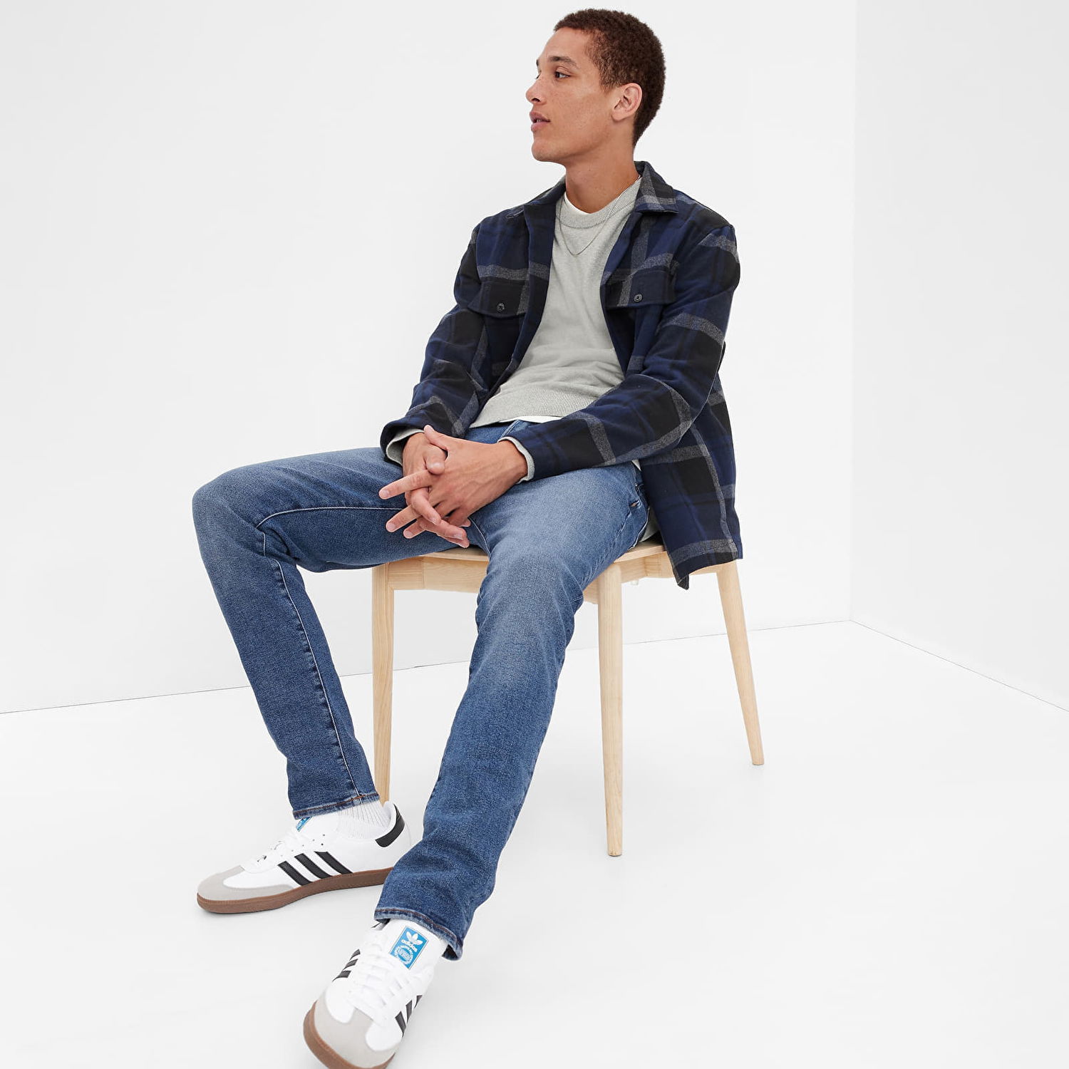 Džínsy GAP Denim Pants Skinny Dark Wash Modrá | 819575-00, 0