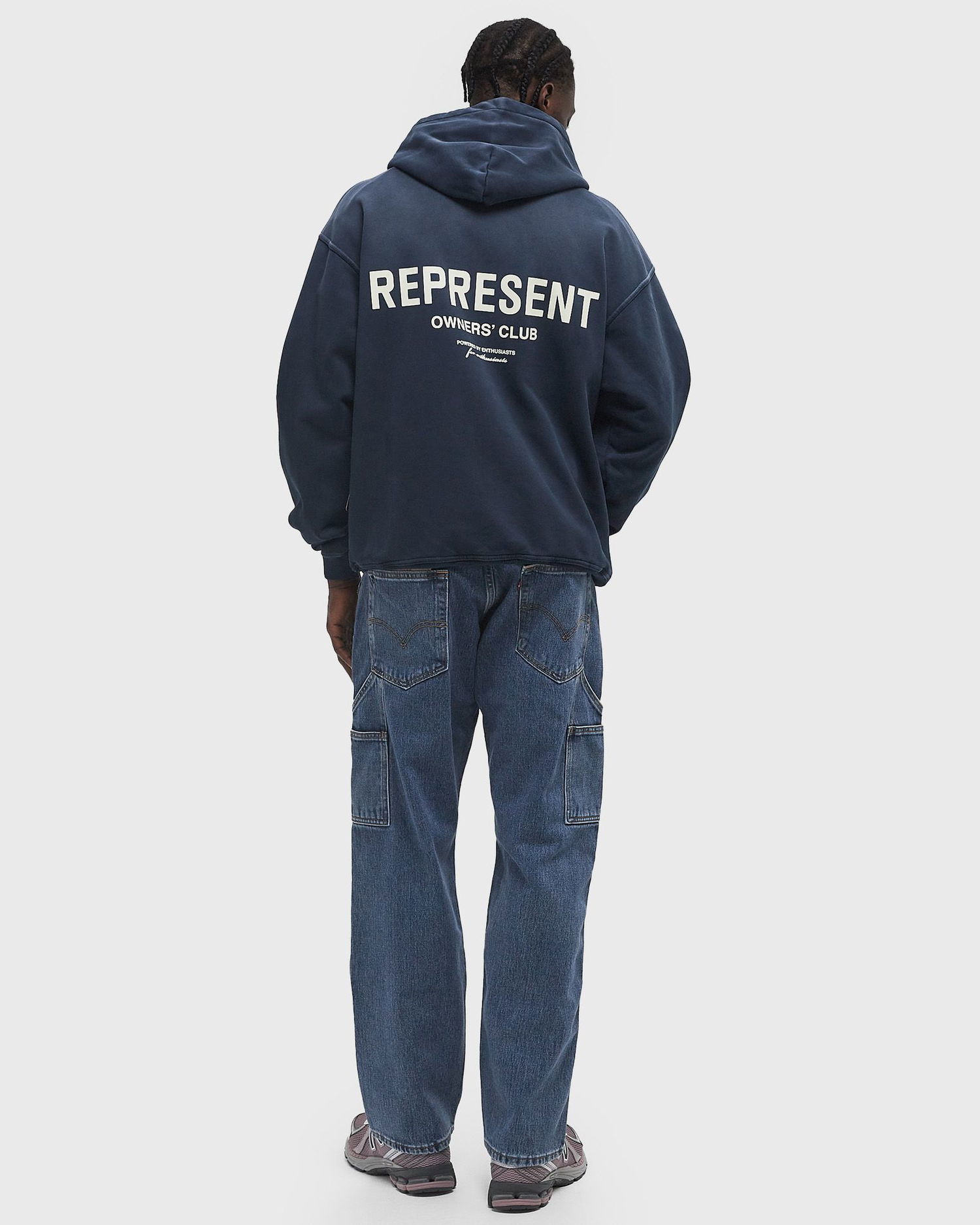 Mikina Represent Clo Owners Club Hoodie XXL Navy | OCM41113-224, 1