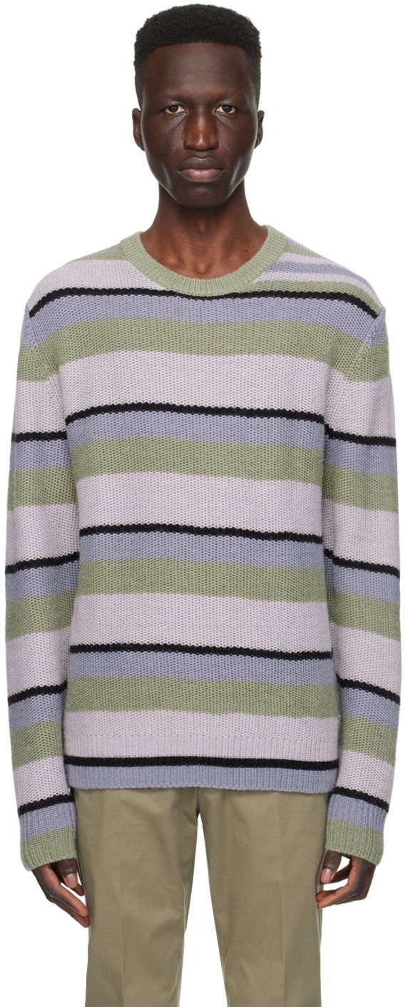 Sveter Paul Smith Paul Smith Striped Sweater Fialová | M1R-613Y-M02279-36, 0