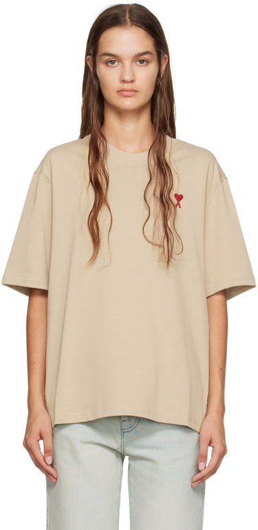 Tričko AMI T-Shirt Béžová | UTS005.726, 0