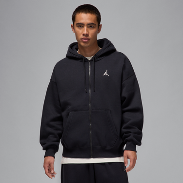 Mikina Jordan Jordan Brooklyn Fleece Full-Zip Hoodie Čierna | IB7231-010, 1