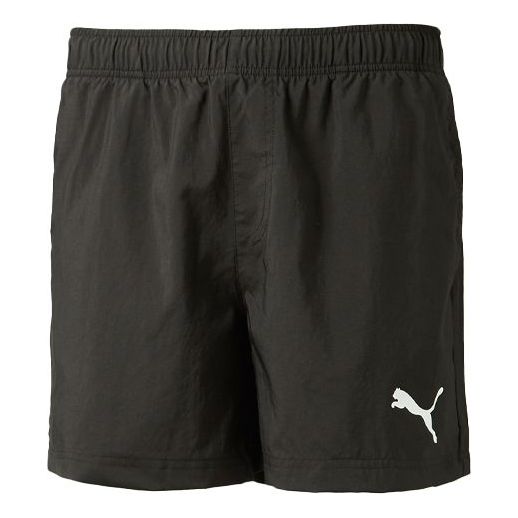 Šortky Puma Embossed Logo Fleece Shorts Čierna | 592975-01, 0
