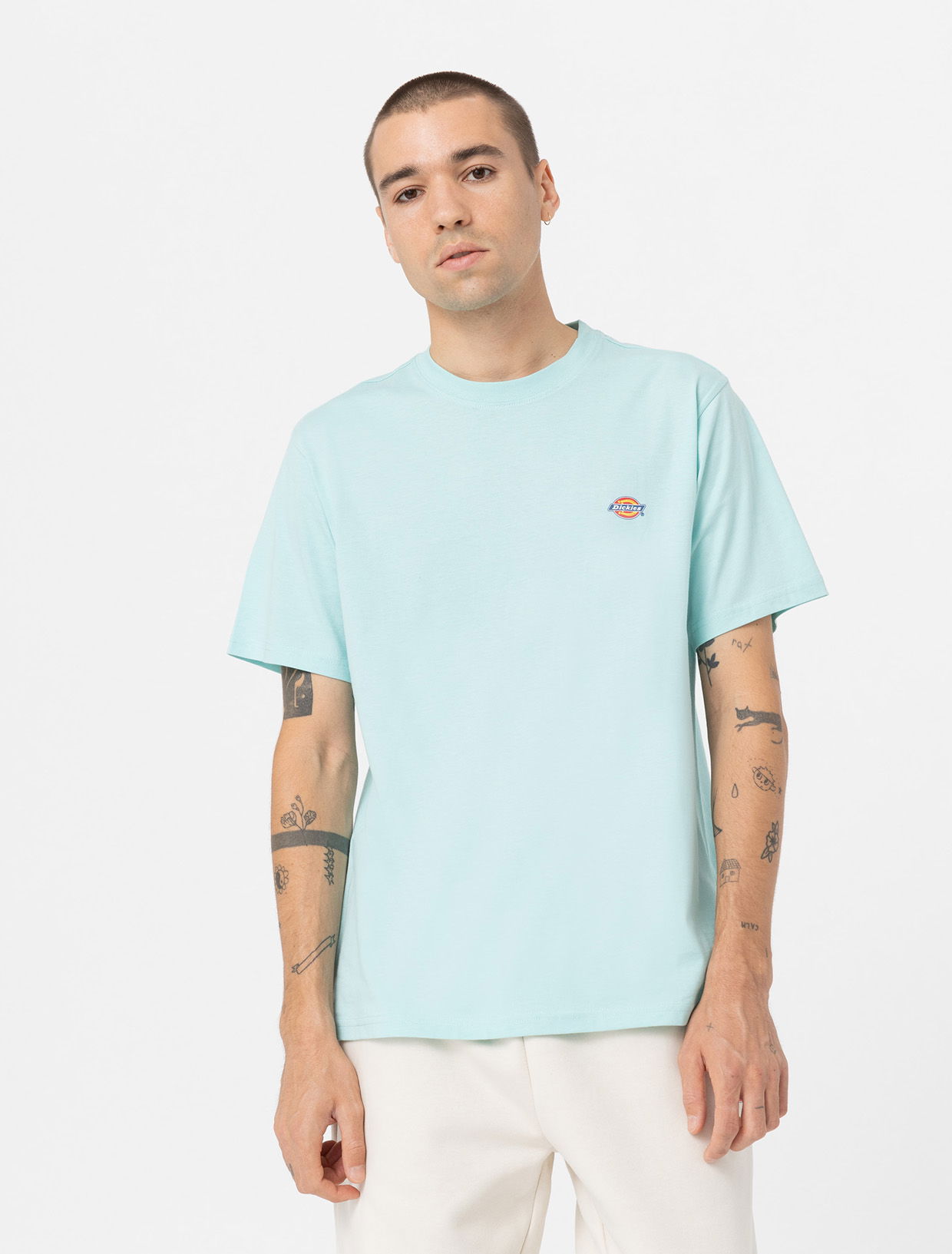 Tričko Dickies Mapleton T-Shirt Tyrkysová | 0A4XDB, 0
