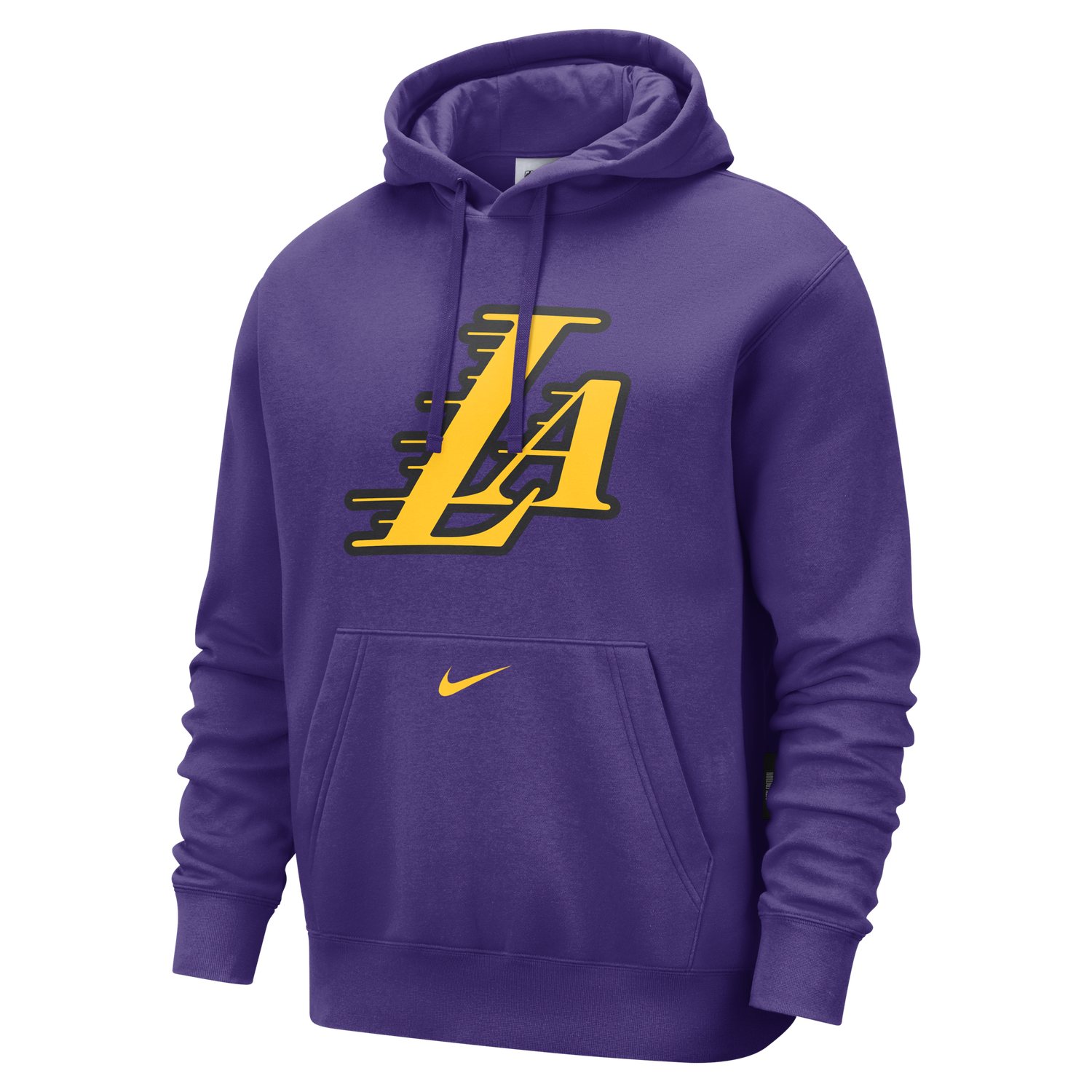 Mikina Nike NBA Los Angeles Lakers Club City Edition Fleece Hoodie Fialová | FZ0599-504, 0