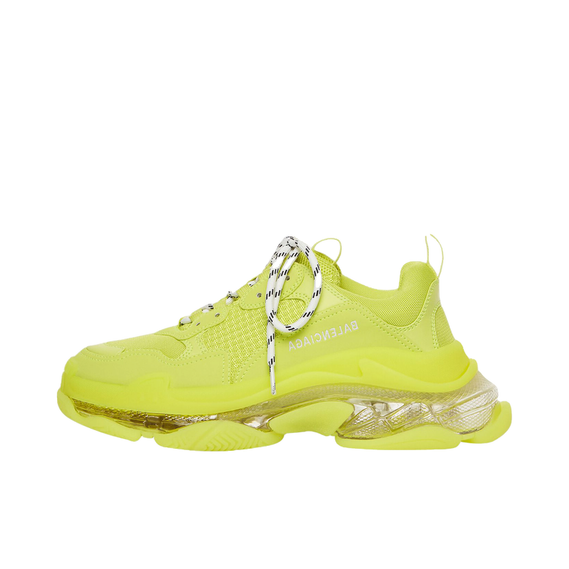 Tenisky a topánky Balenciaga Triple S Clear Sole Fluo Yellow Žltá | 541624W2FF27390
