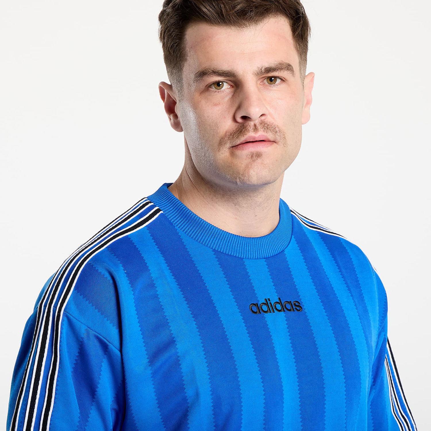 Tričko adidas Originals 90s Stripe Jersey T-shirt Modrá | JX3069, 1